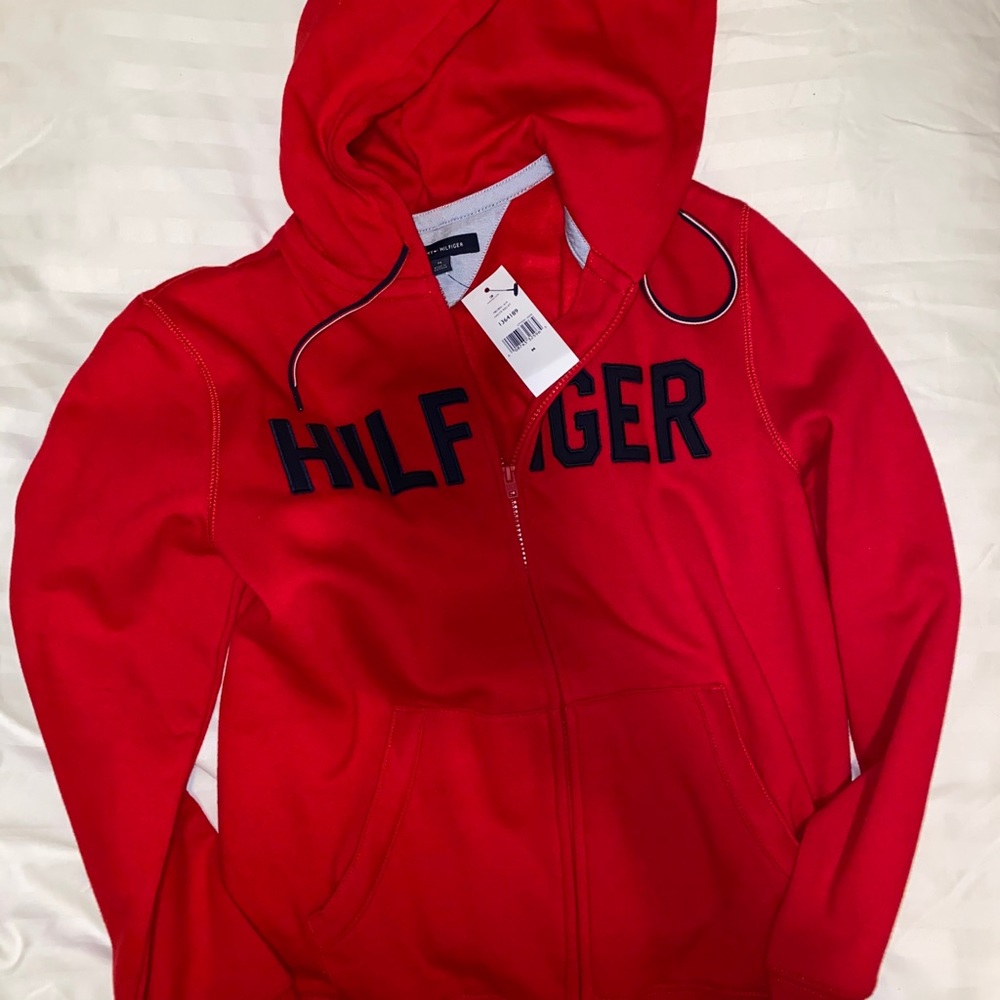 Tommy Hilfiger Mens Full Zip Hoodie